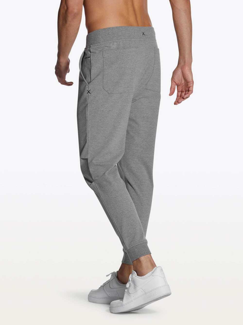 CUTS Hyperloop Sweatpant | Heather Grey Slim-fit - image 2