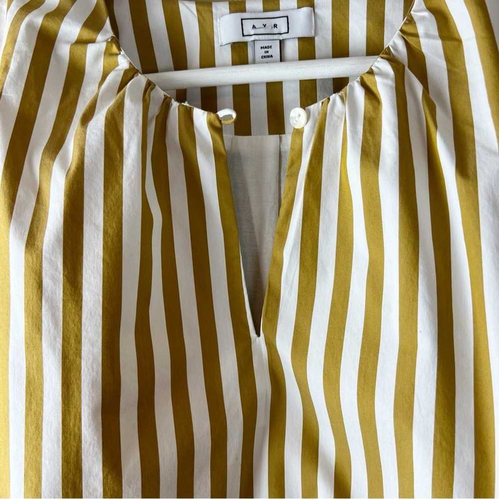 AYR Puff Puff Top Baguette Stripe Sz S - image 4