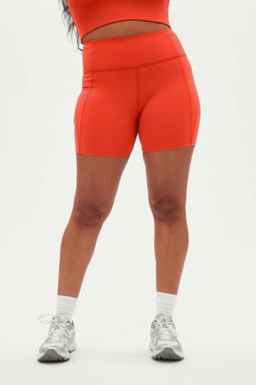 Girlfriend Collective Blood Orange High-Rise Run … - image 1