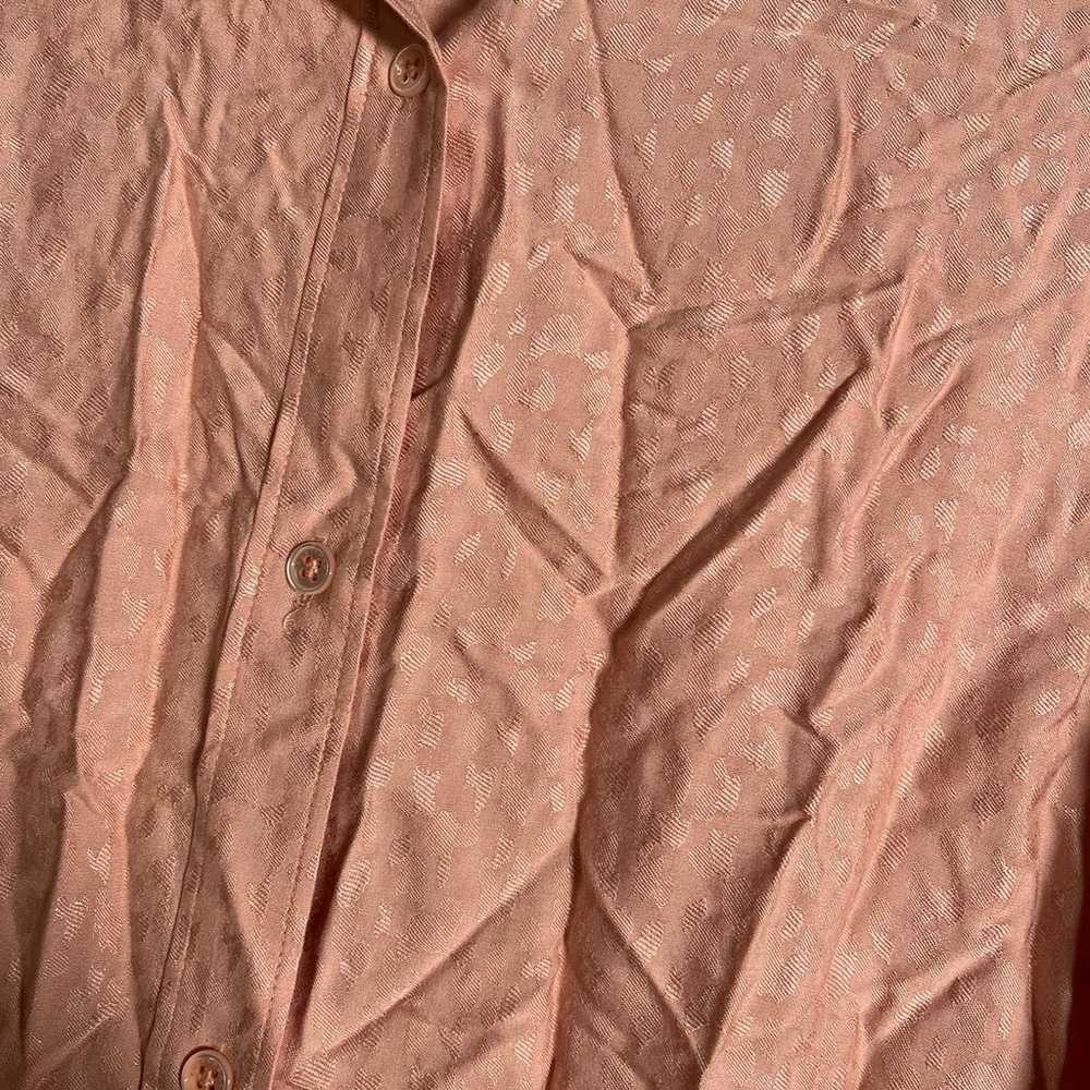 Equipment Silk Blend Button Up Shirt- XL - image 2