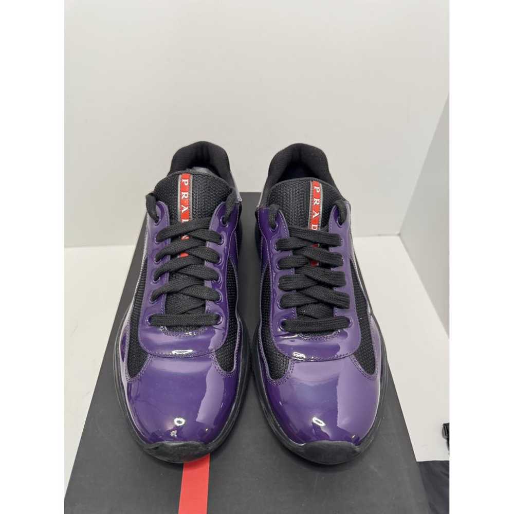 Prada Patent leather low trainers - image 2