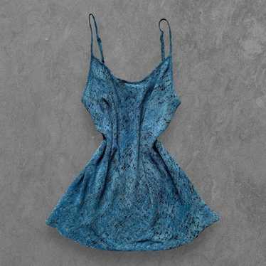 Blue Slip Dress - image 1