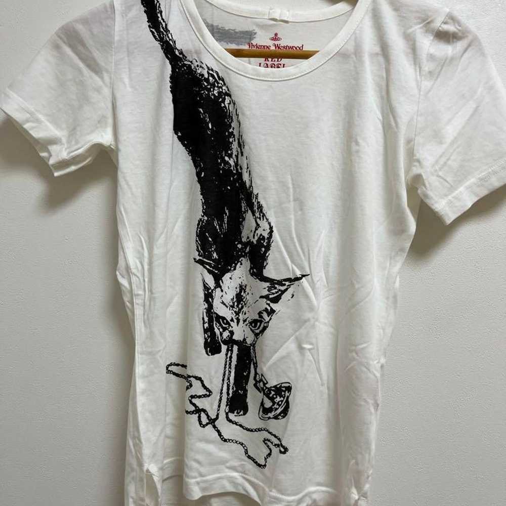 Vivienne Westwood RED LABEL Cat & Orb T-shirt - image 2