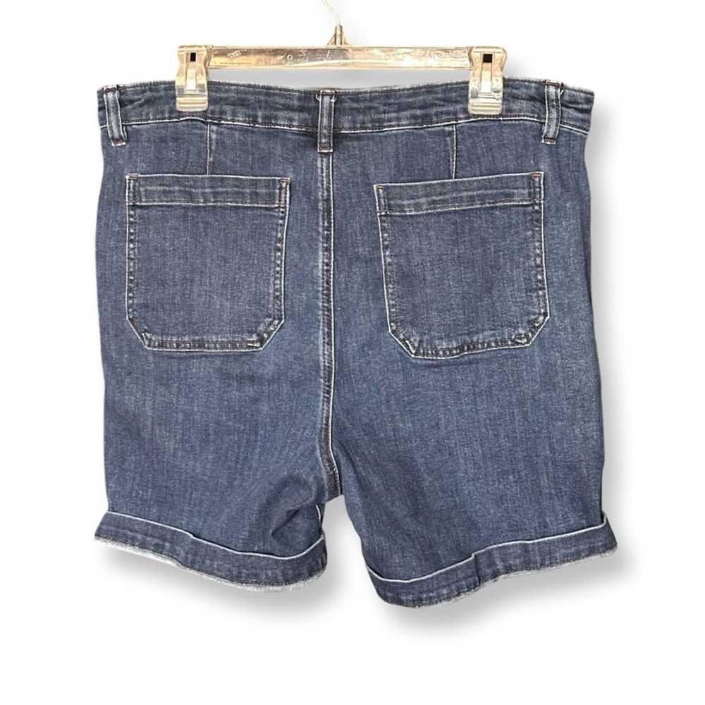 Class Club Charter Club Denim Stretch Mid Length … - image 3