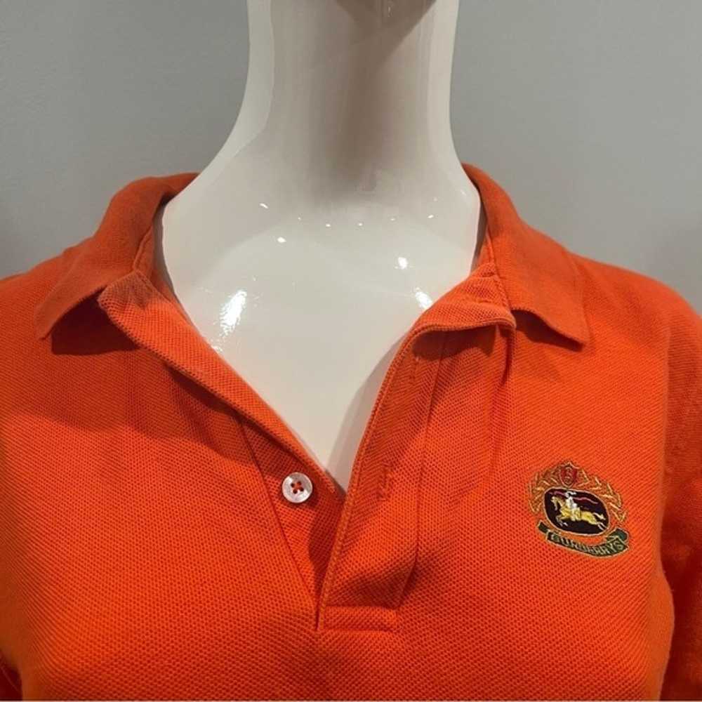 Burberrys Cotton Orange Polo - image 2