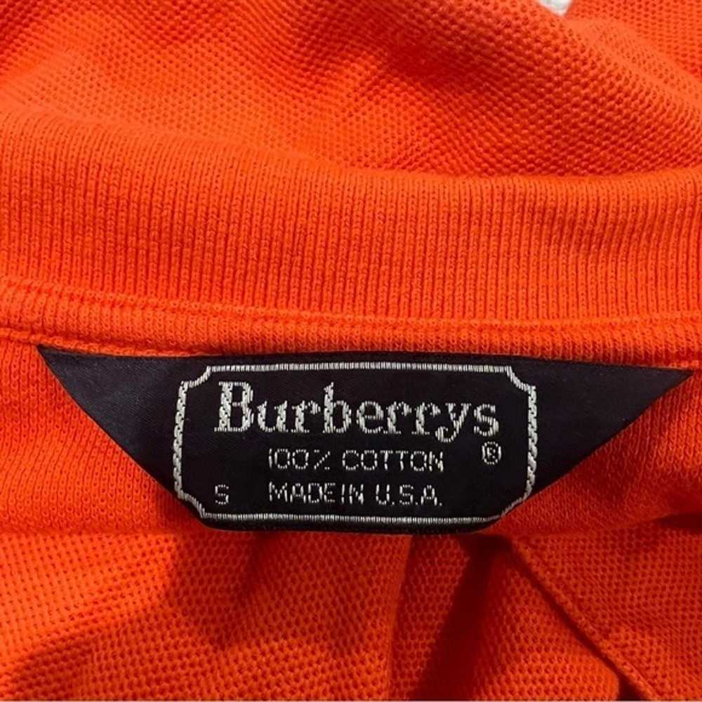 Burberrys Cotton Orange Polo - image 7