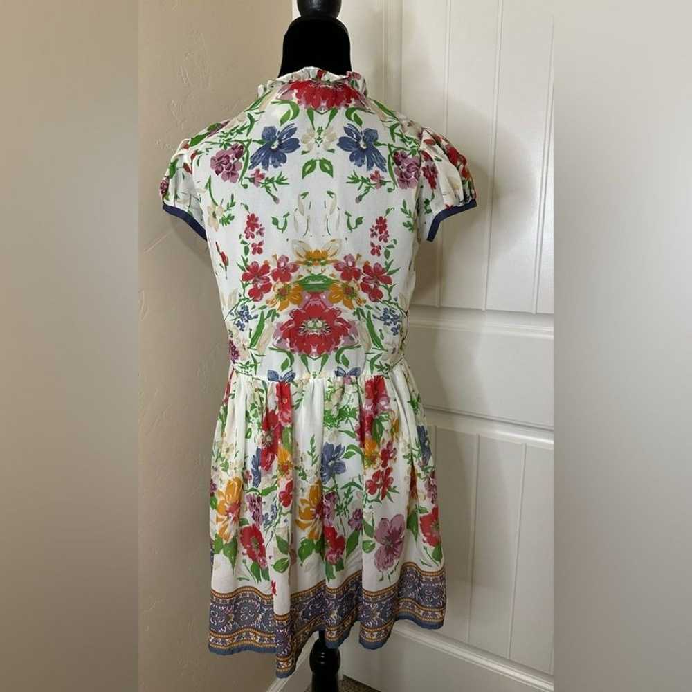 Nick & Mo- Anthropologie Floral Mini Dress- Size … - image 4