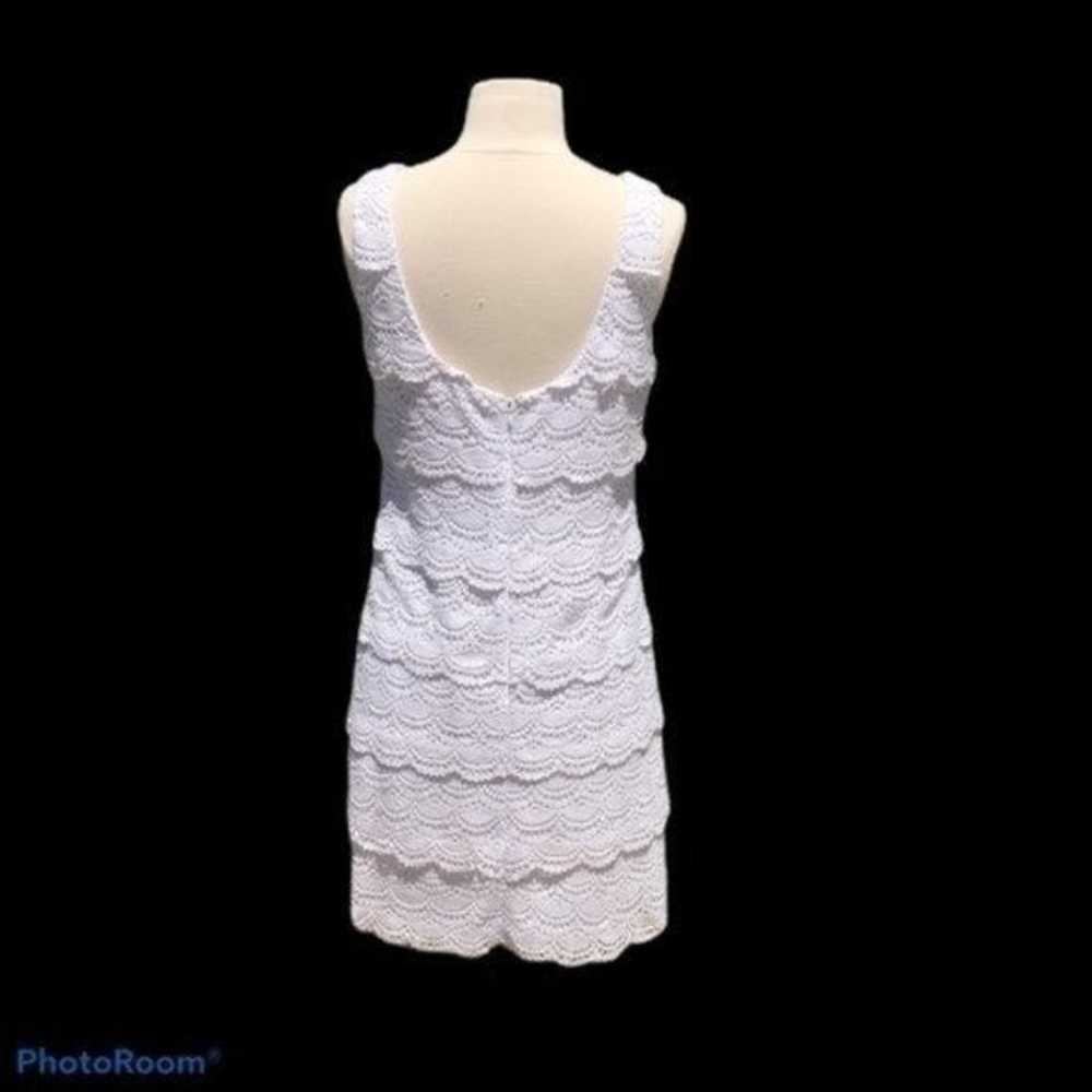 White House Black Market Womens Tiered Lace Shift… - image 6