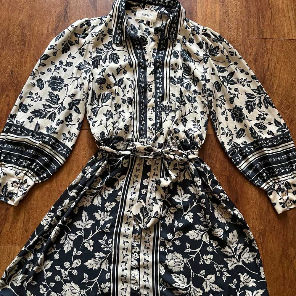 $345 ba&sh Hella Shirt Dress size Small NWOT - image 6