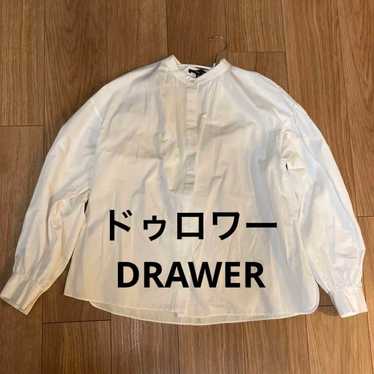 Drawer Band Collar Shirt 100% Cotton - image 1