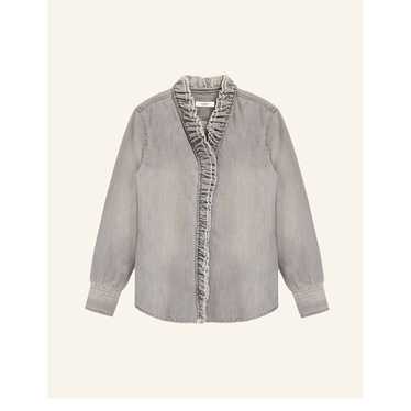 Isabel Marant Etoile Nawendy Ruffle Faded Blouse - image 1