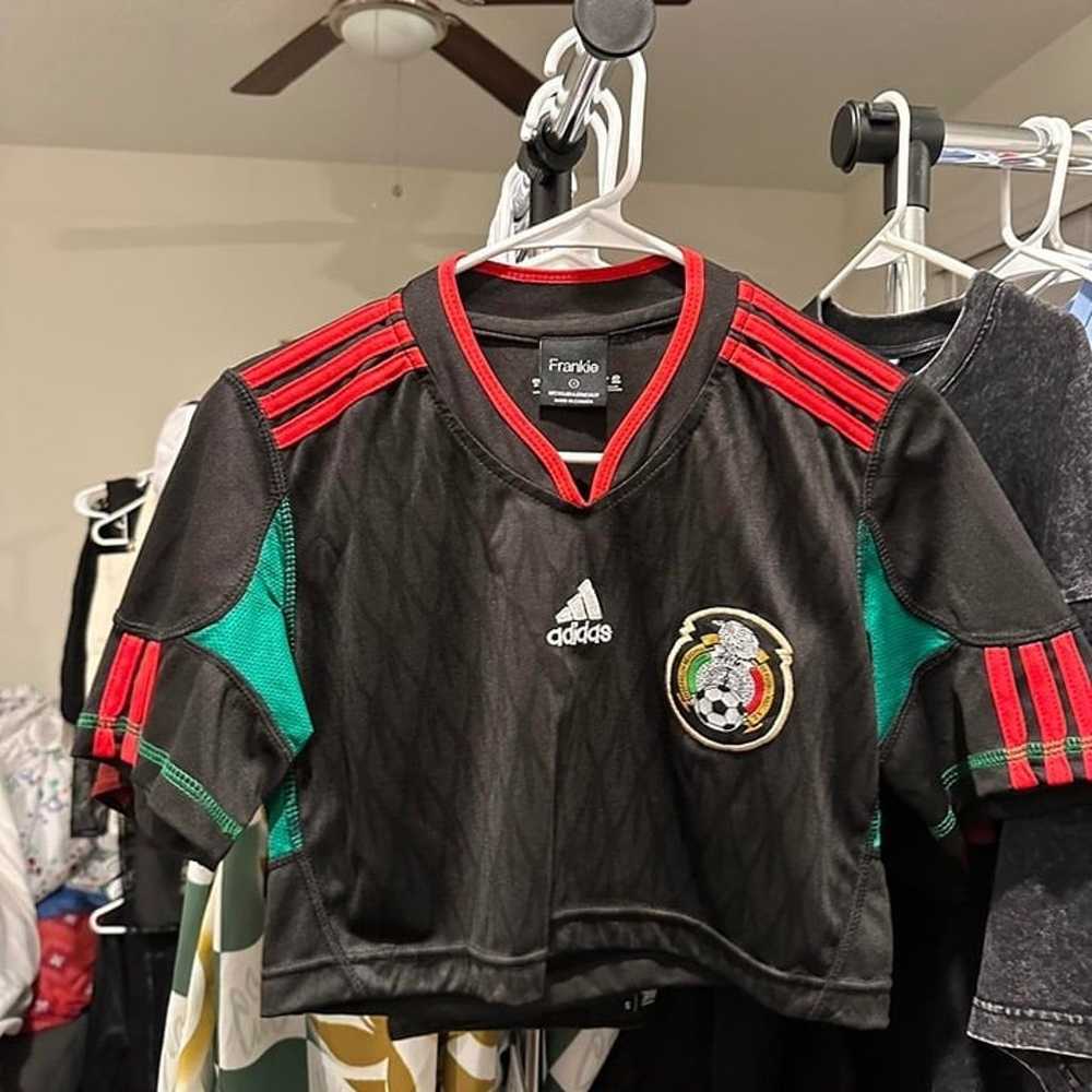 Adidas Mexico Soccer Crop Jersey - image 1