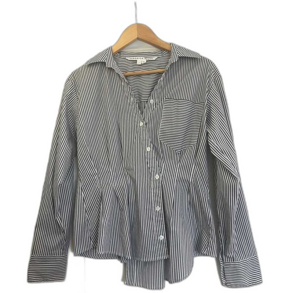 Veronica Beard Rosamund Shirt Button Down Size 2 … - image 2