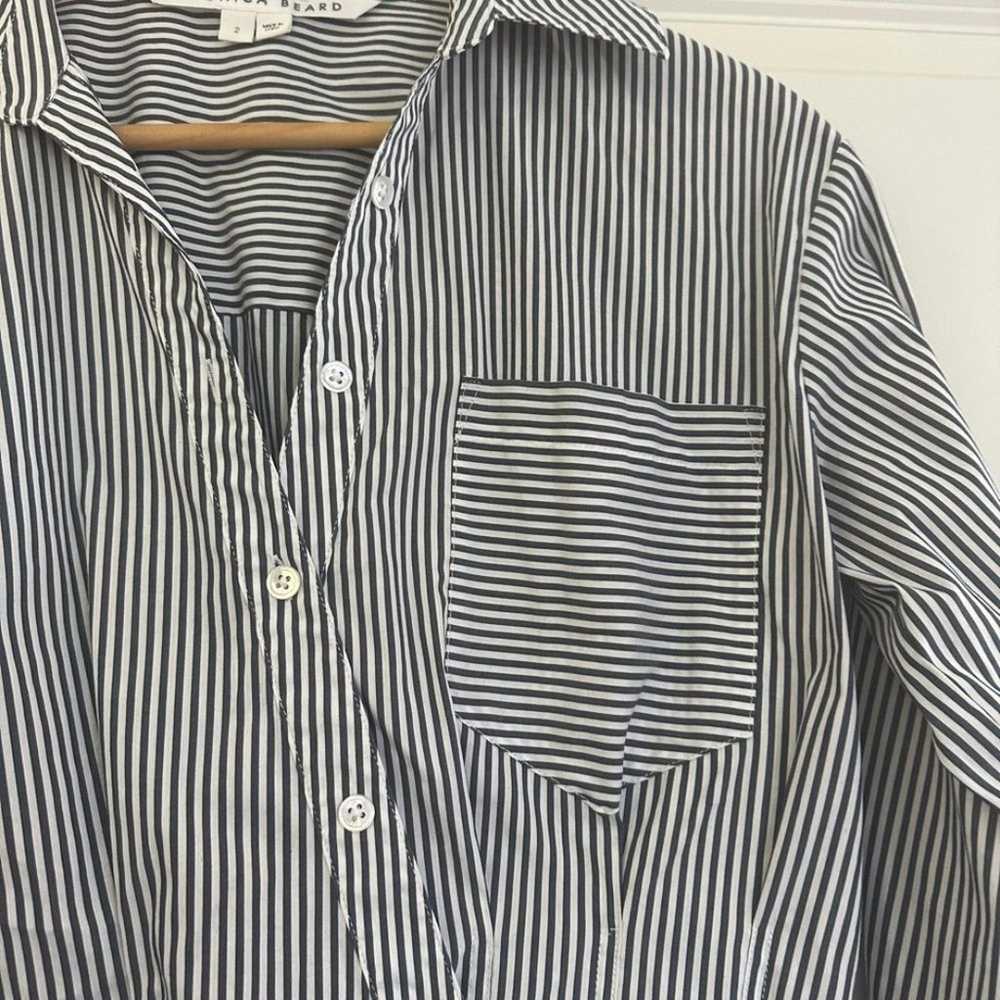 Veronica Beard Rosamund Shirt Button Down Size 2 … - image 6