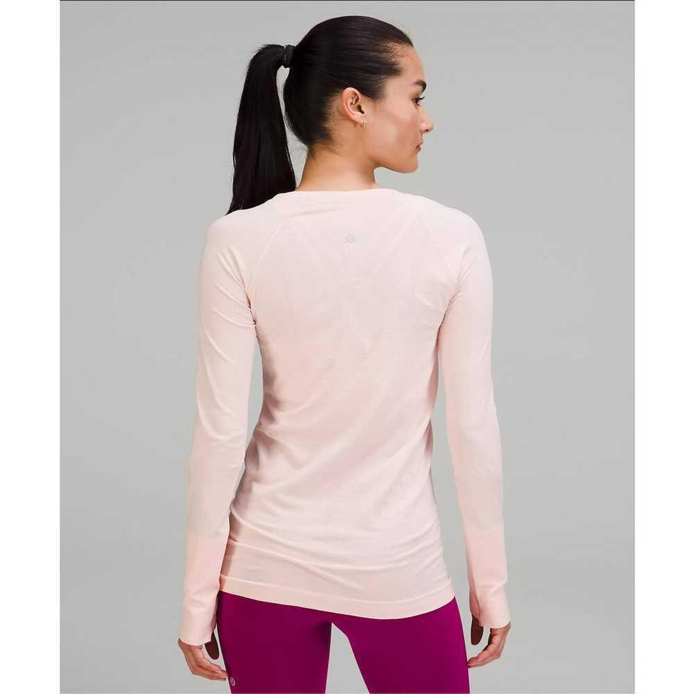 Lululemon Swiftly Tech Long Sleeve 2.0 NWT Strawb… - image 2