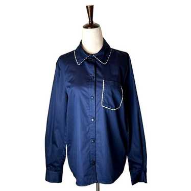 Baum Und Pferdgarten Shirt Women Medium Blue Cott… - image 1