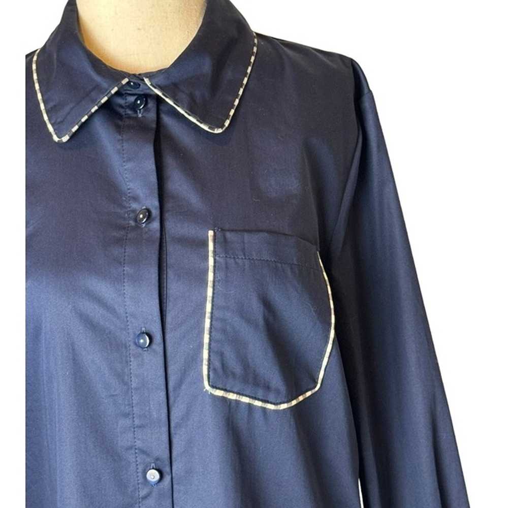 Baum Und Pferdgarten Shirt Women Medium Blue Cott… - image 5