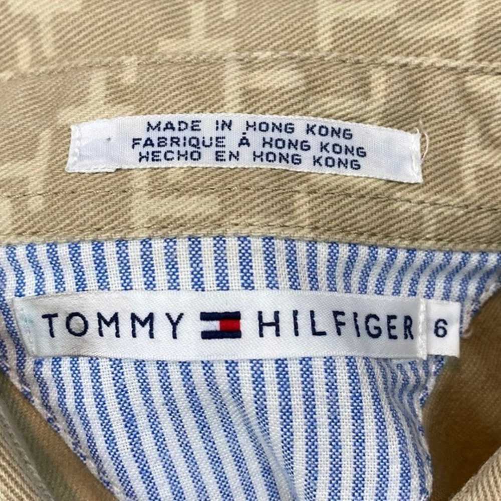 Tommy Hilfiger Y2K Tan Signature Dress 6 - image 9