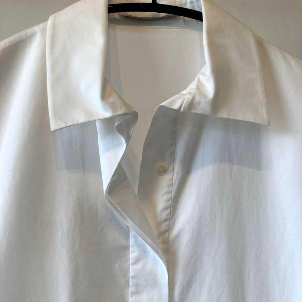 AGNONA White Sleeveless Blouse Shirt 44 - image 2