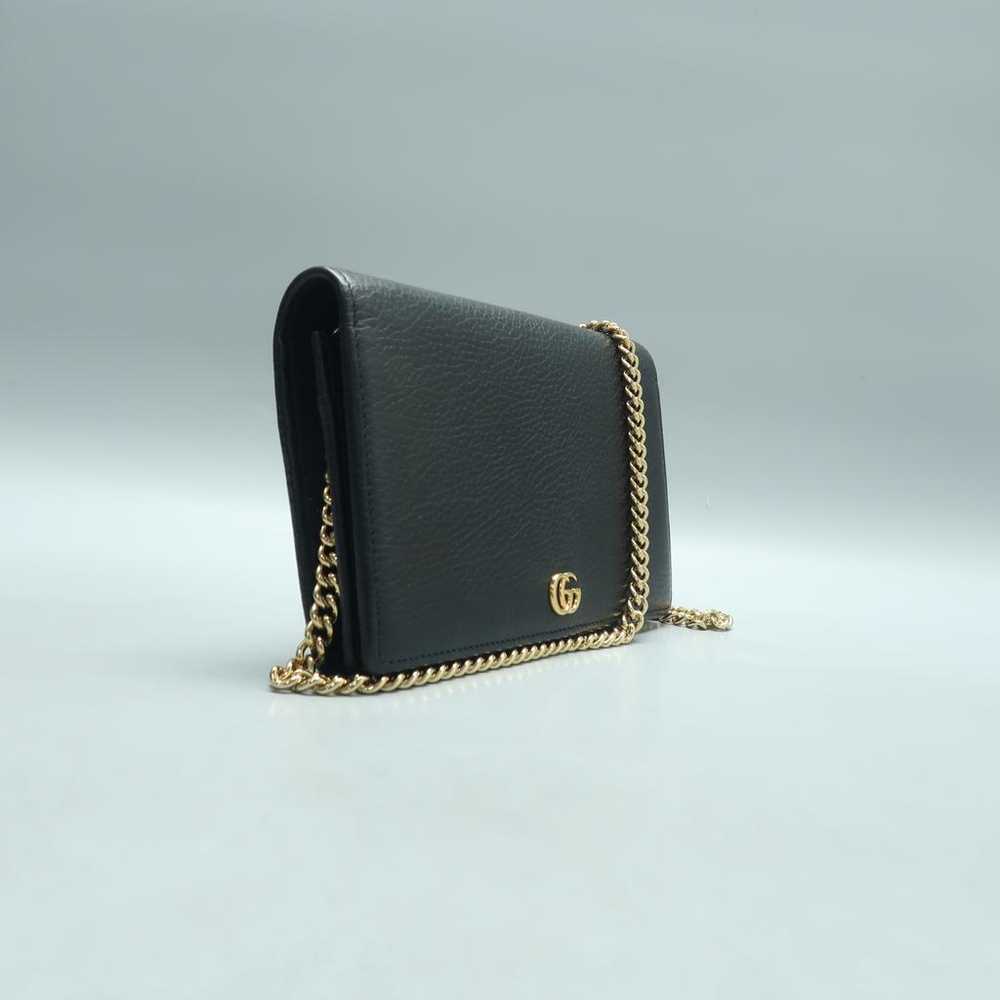 Gucci Gg Marmont Chain Wallet leather handbag - image 2