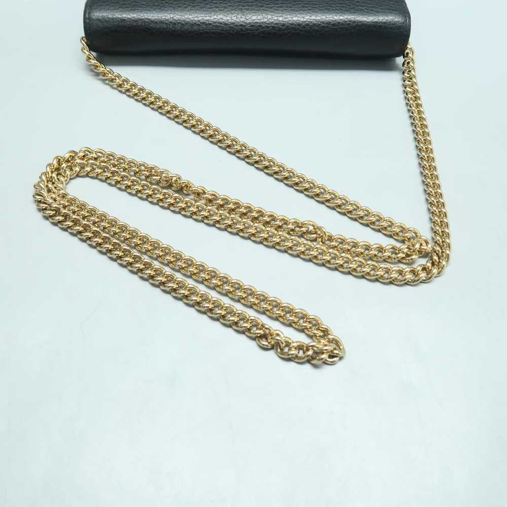 Gucci Gg Marmont Chain Wallet leather handbag - image 6