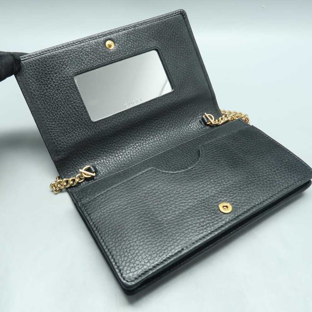 Gucci Gg Marmont Chain Wallet leather handbag - image 7