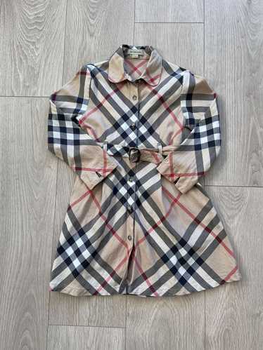 Burberry × Designer × Vintage Burberry Tartan Dres