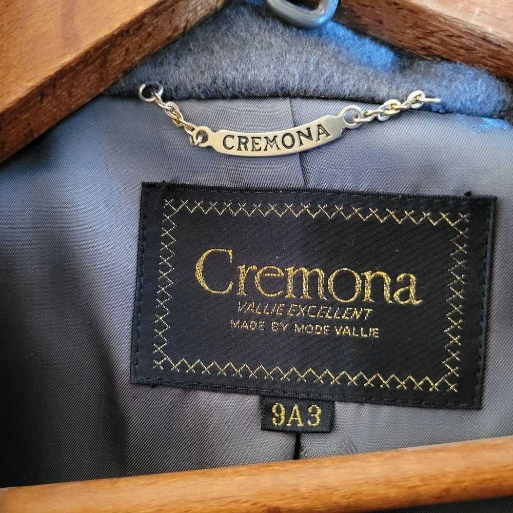 Vintage Cremona  100% cashemere long coat - image 2