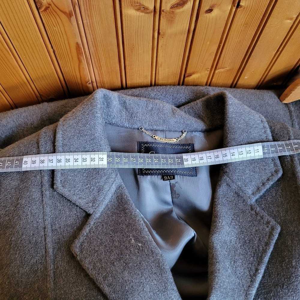 Vintage Cremona  100% cashemere long coat - image 3