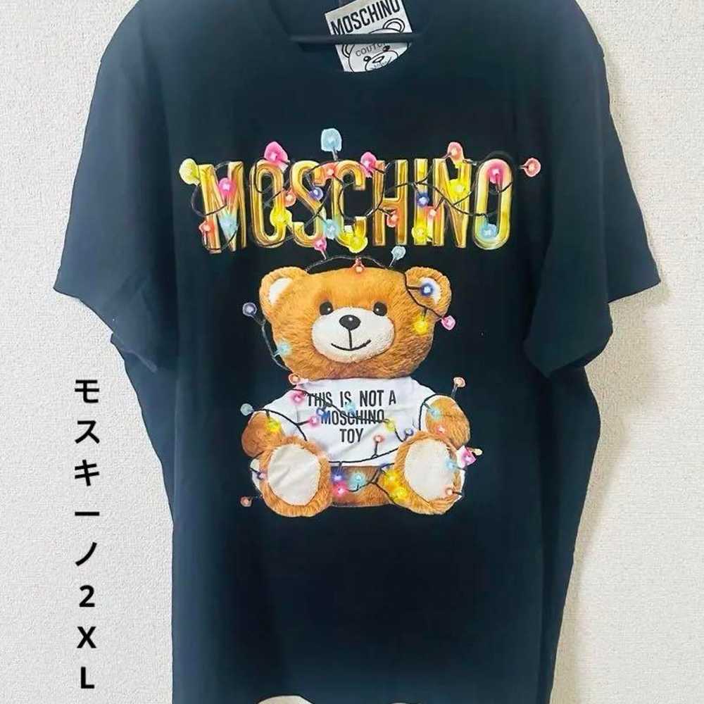 MOSCHINO Moschino Print T-shirt Bear Big Size 3-4XL