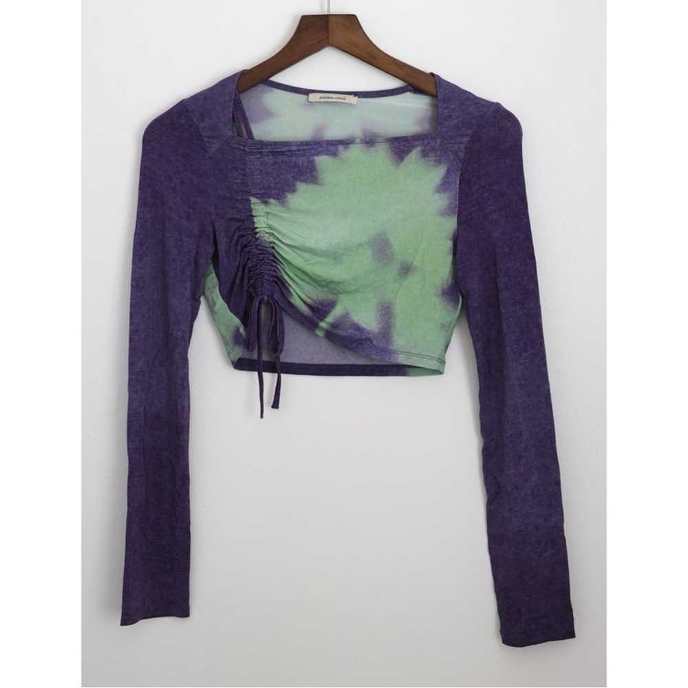 Paloma Wool Ribera Asymmetric Long Sleeve T-Shirt - image 3