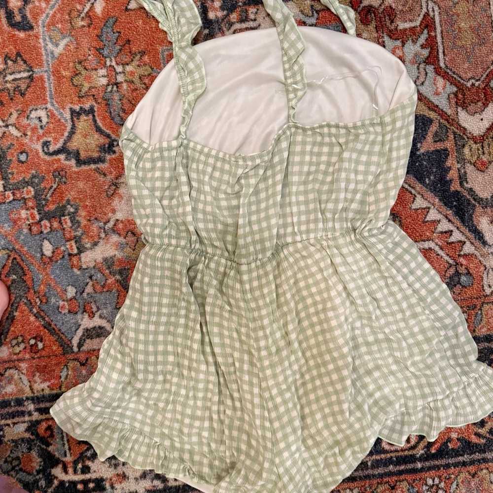 Altard State Gingham romper - image 3