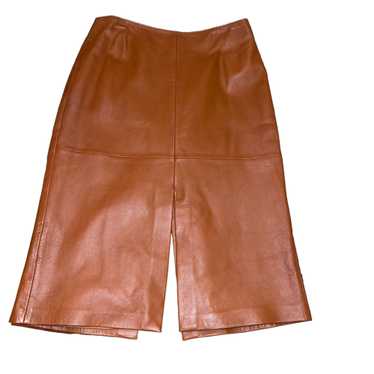 Vintage Cache Vintage Womens Skirt Size 4 Brown L… - image 1