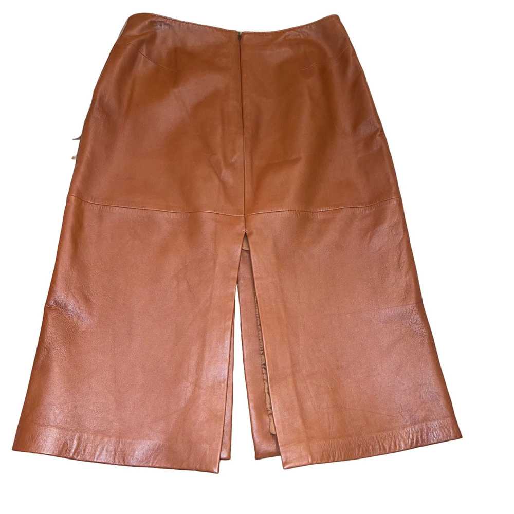 Vintage Cache Vintage Womens Skirt Size 4 Brown L… - image 4