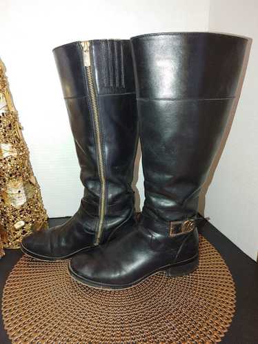 Michael Kors Michael Kors Rory Leather Boots Size 