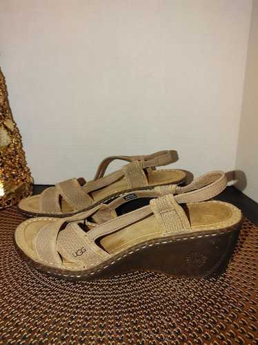 Ugg UGG Wedge Sandals Size 8W