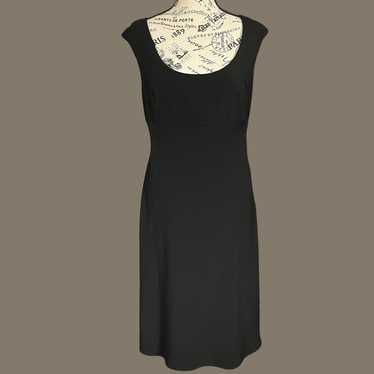 Vintage Sheri Martin New York LBD Black Dress Siz… - image 1