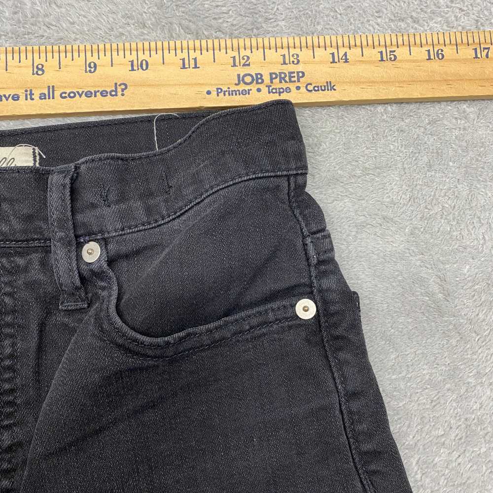 Madewell Jeans Womens 26 Black Slim Wide Leg Crop… - image 2