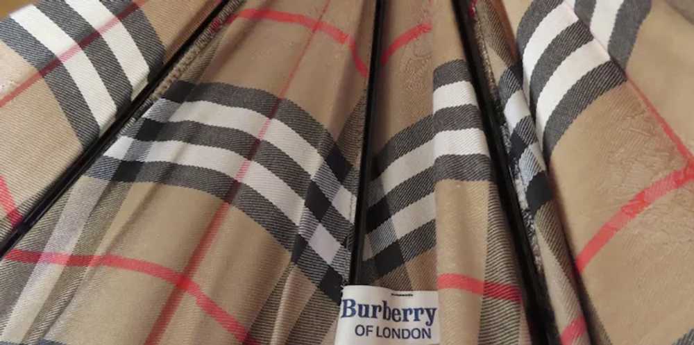 Pre 1999 Burberry Burberry's Nova Check Umbrella … - image 12