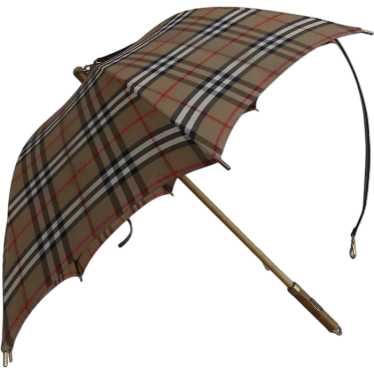 Pre 1999 Burberry Burberry's Nova Check Umbrella … - image 1