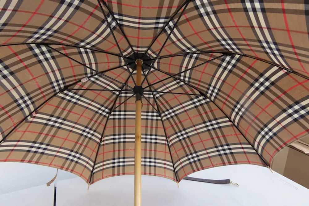 Pre 1999 Burberry Burberry's Nova Check Umbrella … - image 4