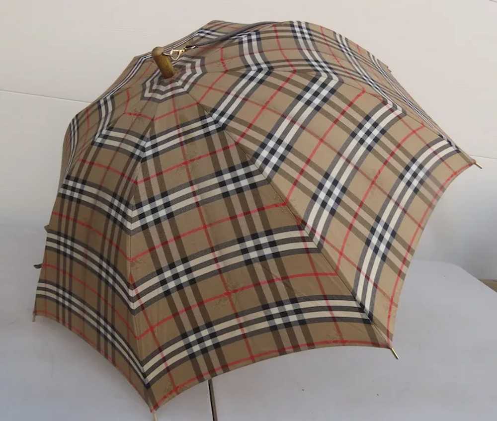 Pre 1999 Burberry Burberry's Nova Check Umbrella … - image 5