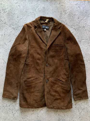 Armani jeans jacket/coat leather - Gem Armani jeans jacket/coat leather - Gem
