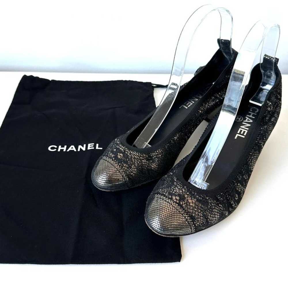 Chanel Leather heels - image 2