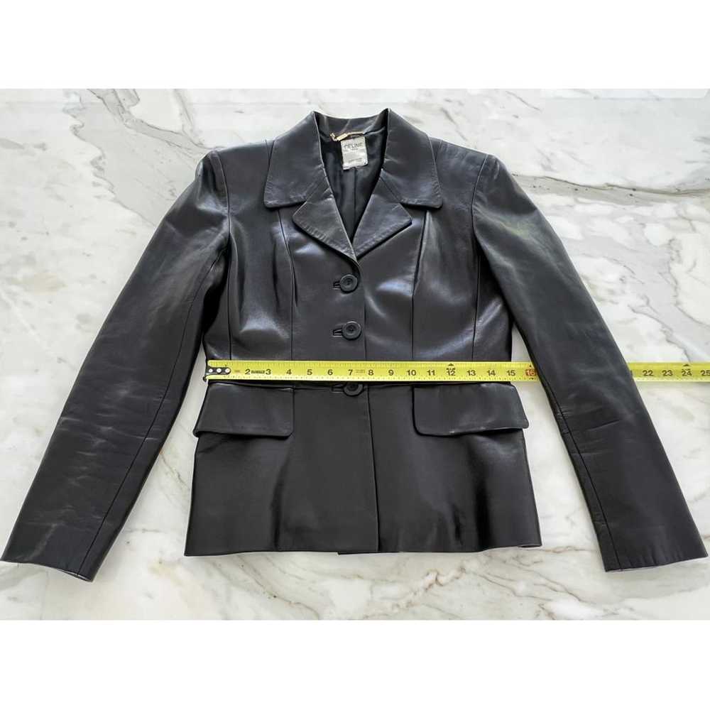 Celine Leather jacket - image 10