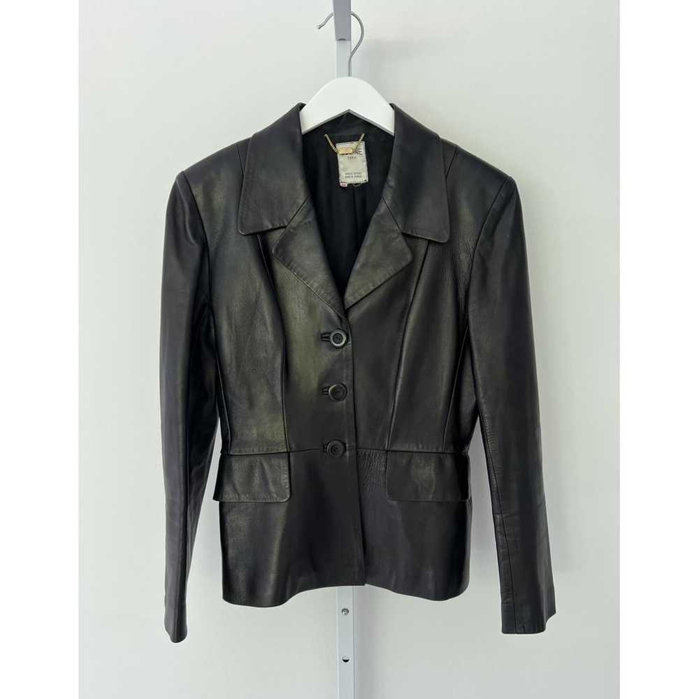 Celine Leather jacket - image 2