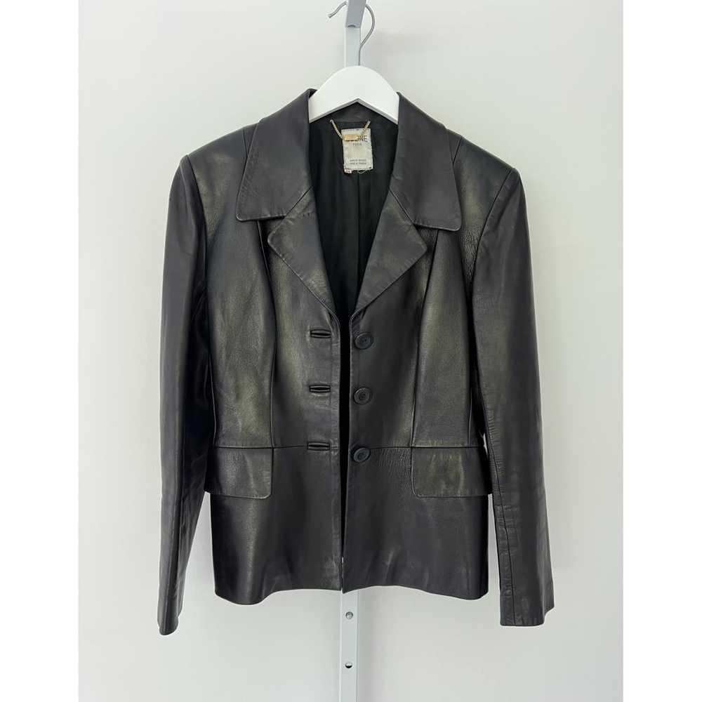 Celine Leather jacket - image 3