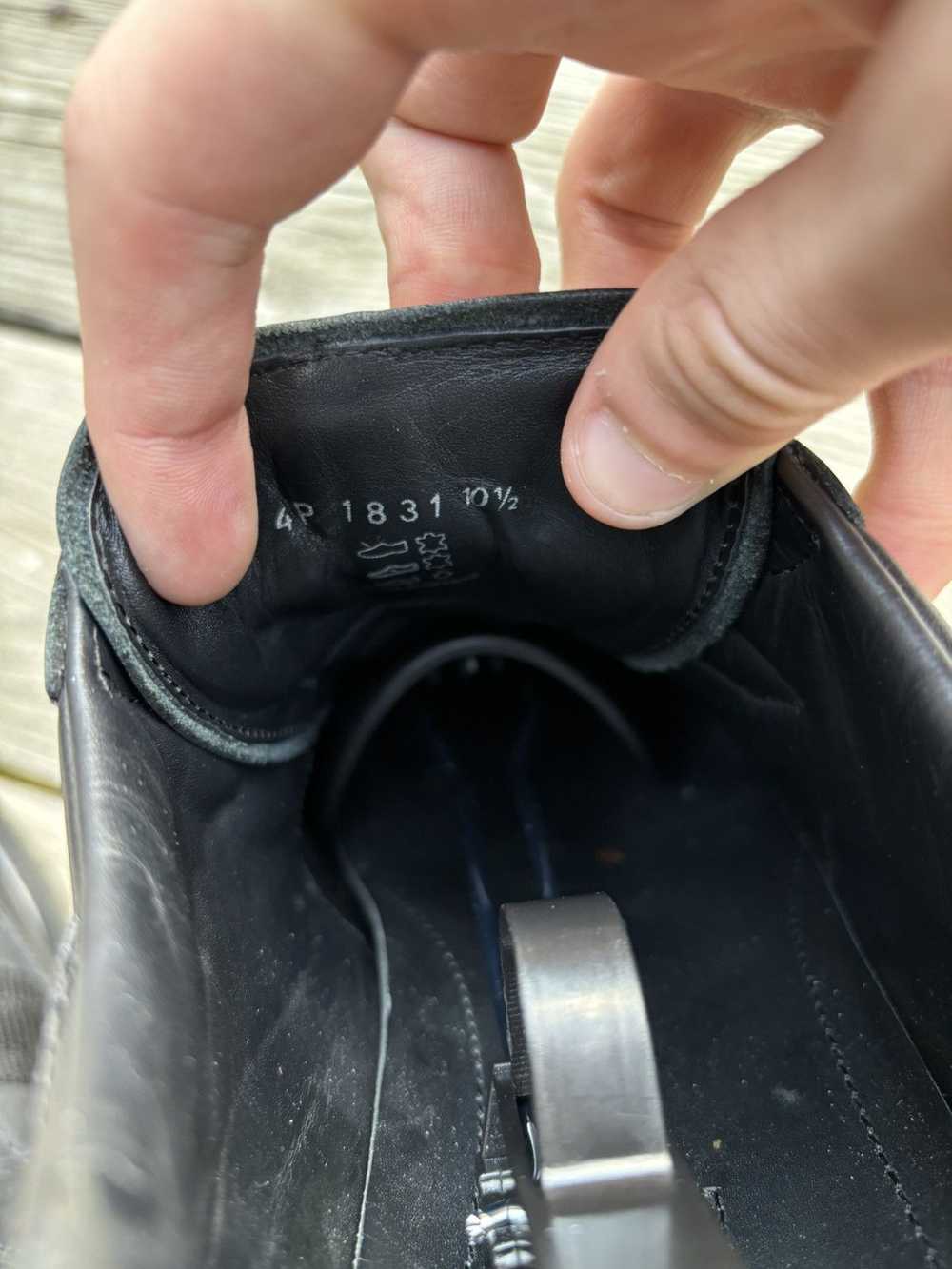 Prada Americas Cup Velcro Black Leather Size 11.5 - image 7