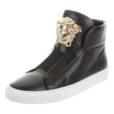 Versace Leather trainers