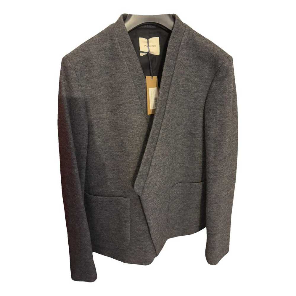 Non Signé / Unsigned Wool blazer - image 1